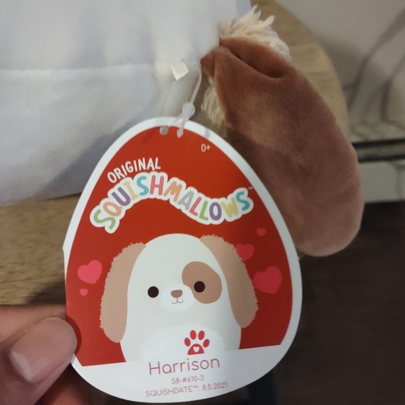 ✓Squishmallows Harrison The Dog cute stuffed animals pillow-soft Plush  9inch - Picture 8 of 13
